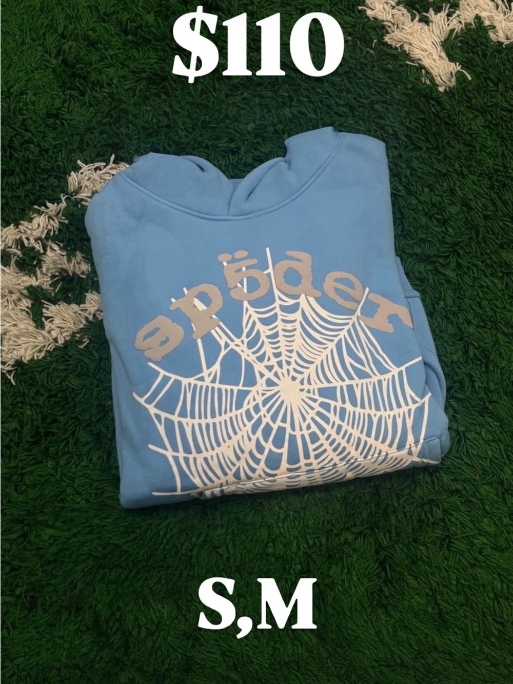 Sp5der hoodie (size medium also avl)